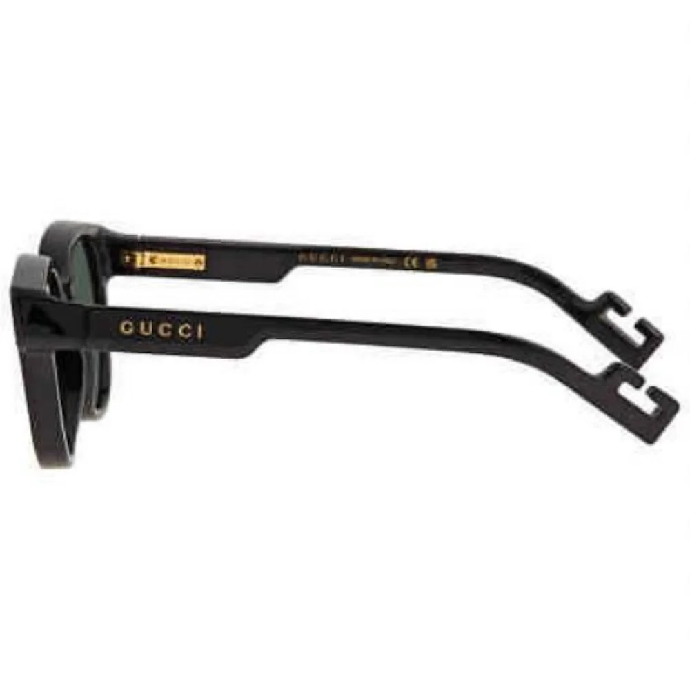 NEW UNISEX GUCCI SUNGLASSES GG1237S 004 GUCCI ROUND EYEWEAR GG1237 BLACK… - Picture 8 of 9